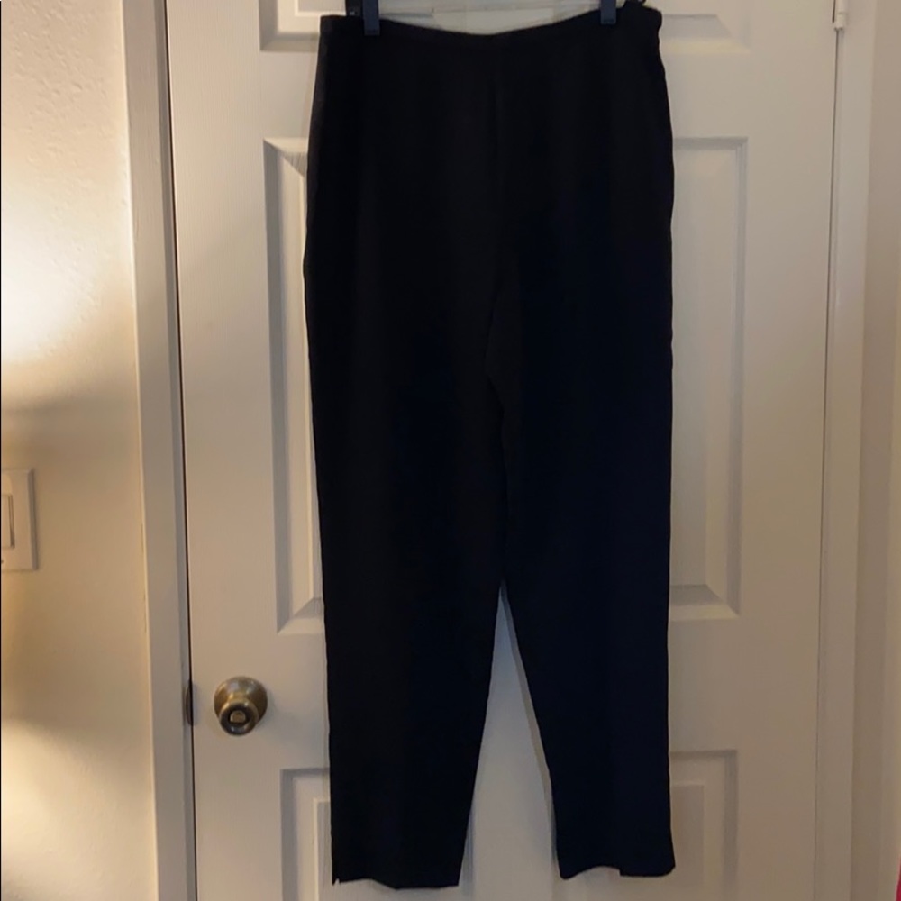 NWOT Black Ann Taylor Side Zip Dress Pants